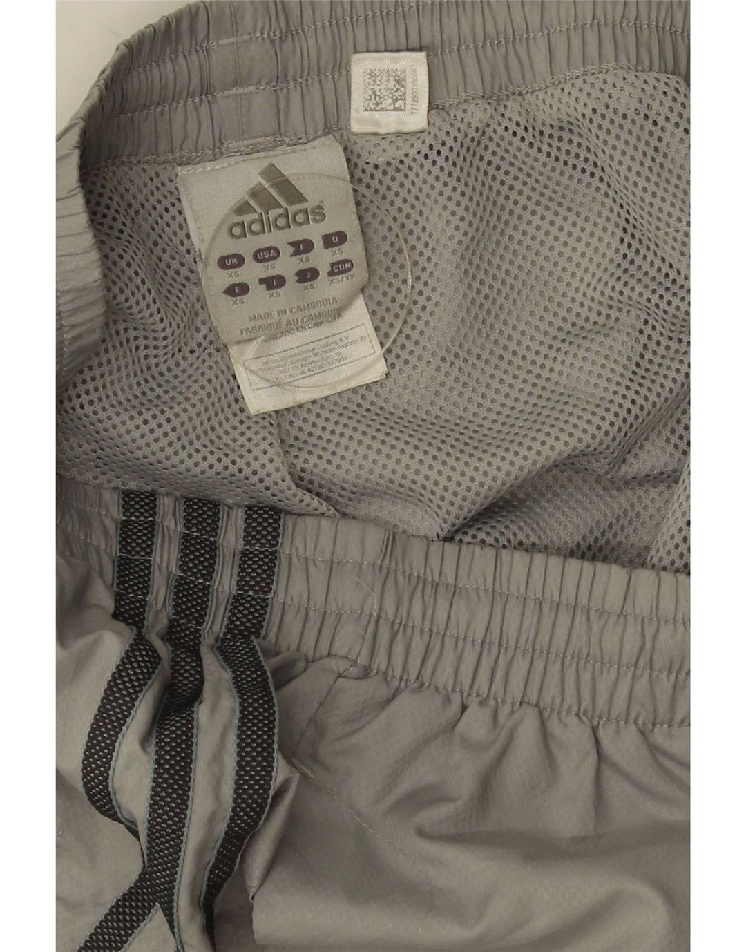 Męskie spodnie dresowe Adidas XS Szary poliester