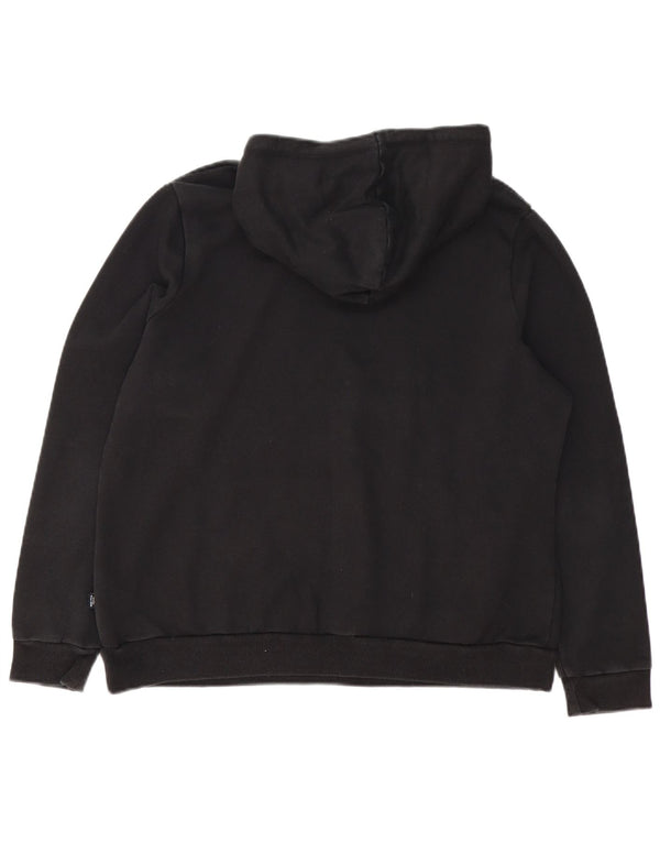 Damska bluza z kapturem Puma z grafiką UK 18 XL, czarna bawełna