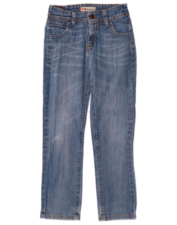 LEVI'S Womens 479 Booty Straight Jeans W24 L25 Blue