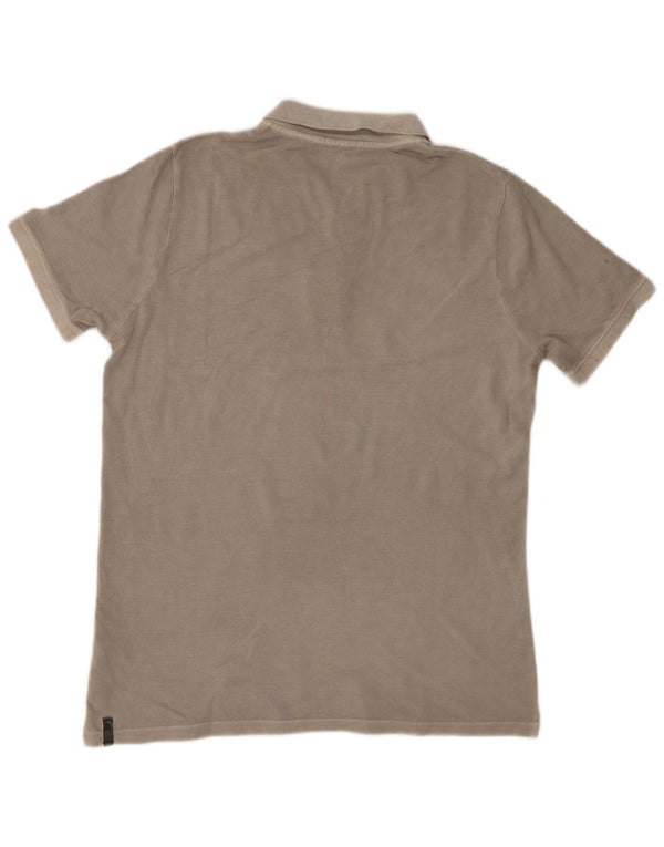 Męska koszulka polo Calvin Klein Jeans XL, szara, bawełniana