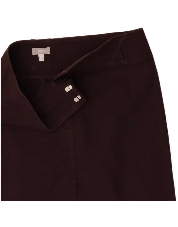 Vintage damska mini spódniczka IT 42 Medium W32 brązowa