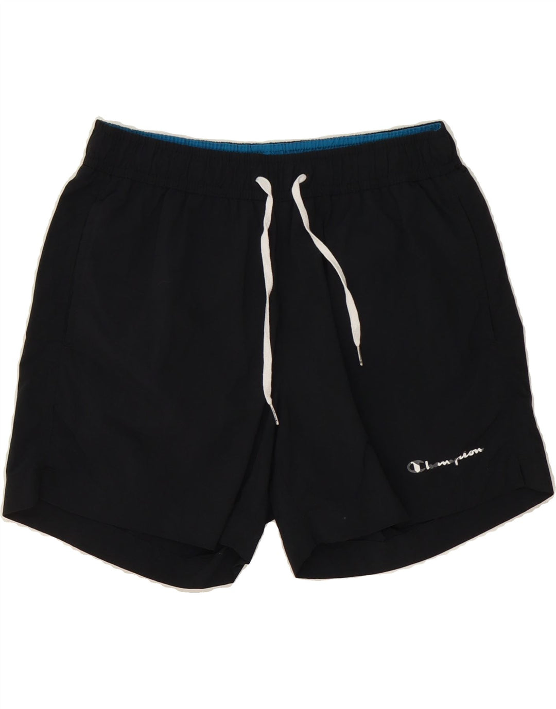 CHAMPION Mens Sport Shorts Small  Black Polyester Vintage Champion and Second-Hand Champion from Messina Hembry 
