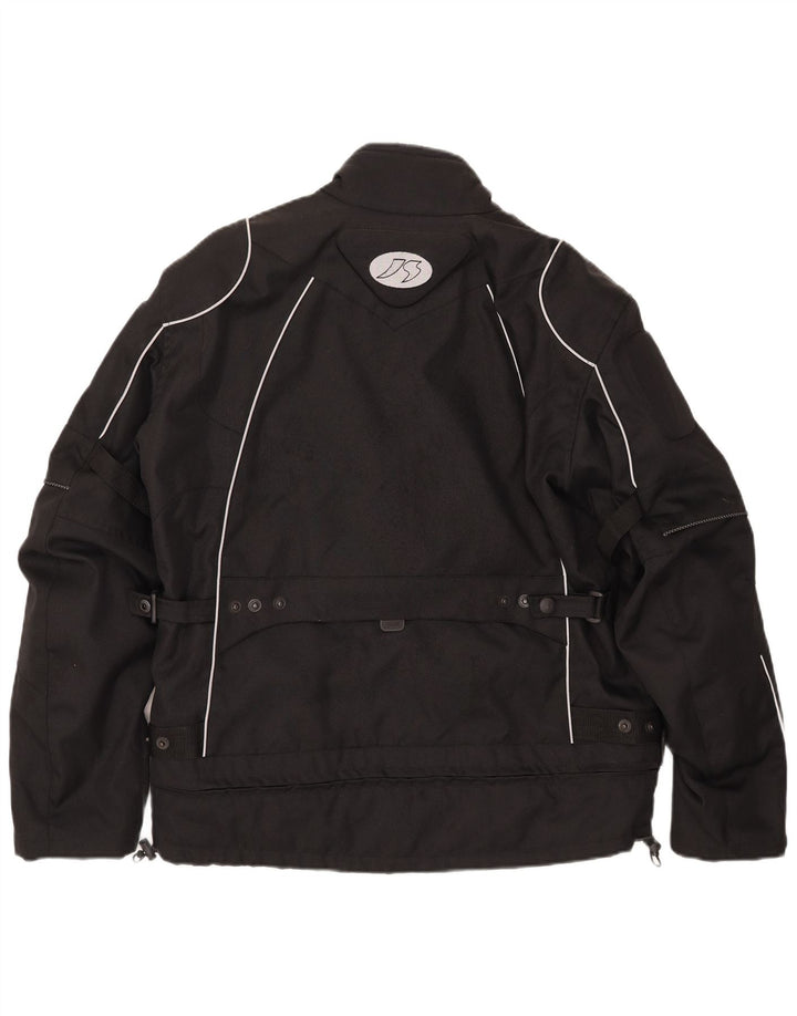 Męska kurtka wyścigowa Scotchlite 3M UK 42 XL, czarna, poliestrowa