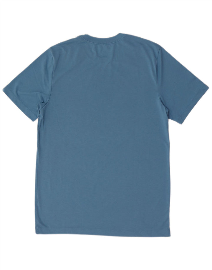Męski T-shirt Nike Dri Fit Graphic Top, średni niebieski