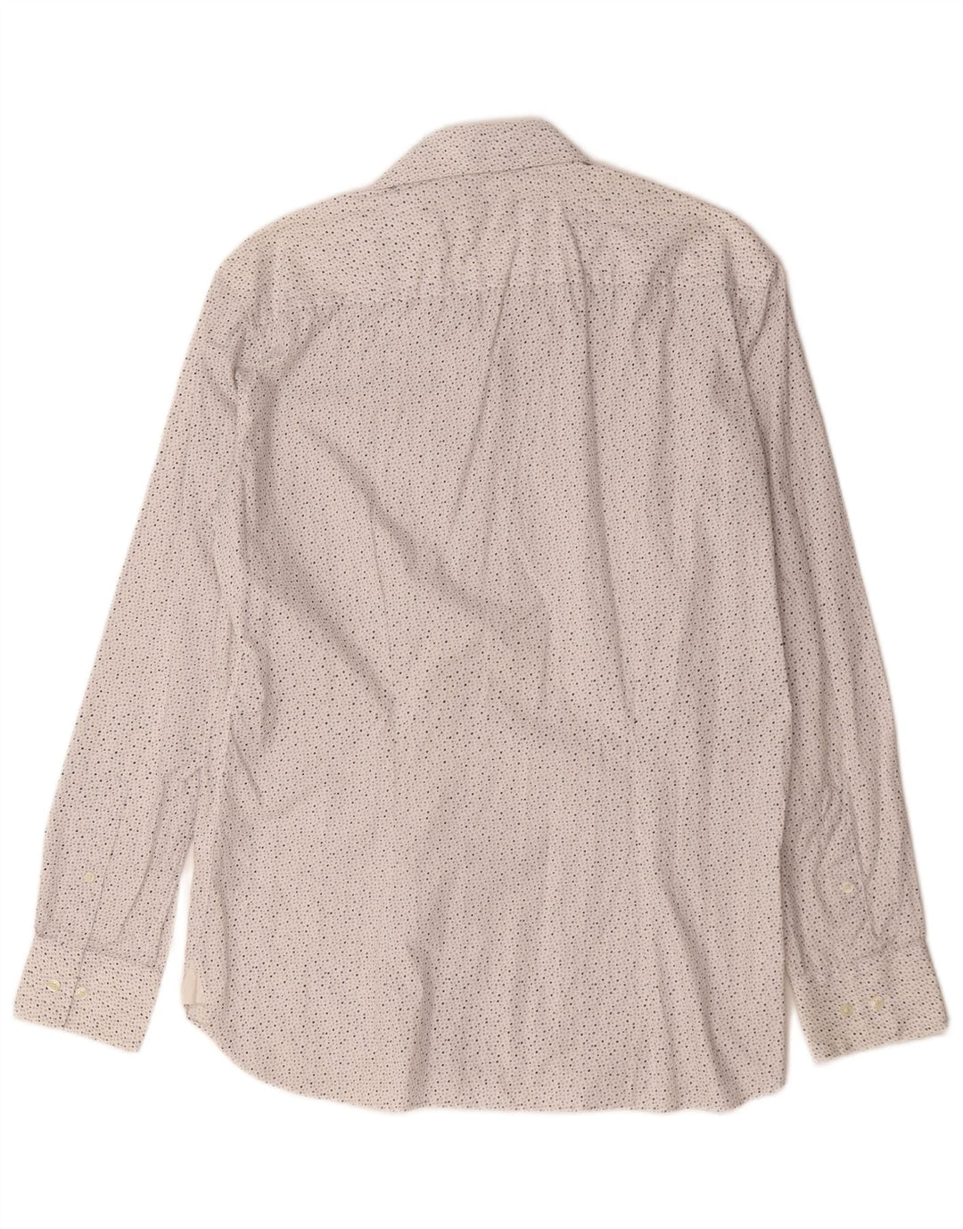 Koszula męska Ted Baker w abstrakcyjny wzór, rozmiar 16, duża, biała, bawełniana