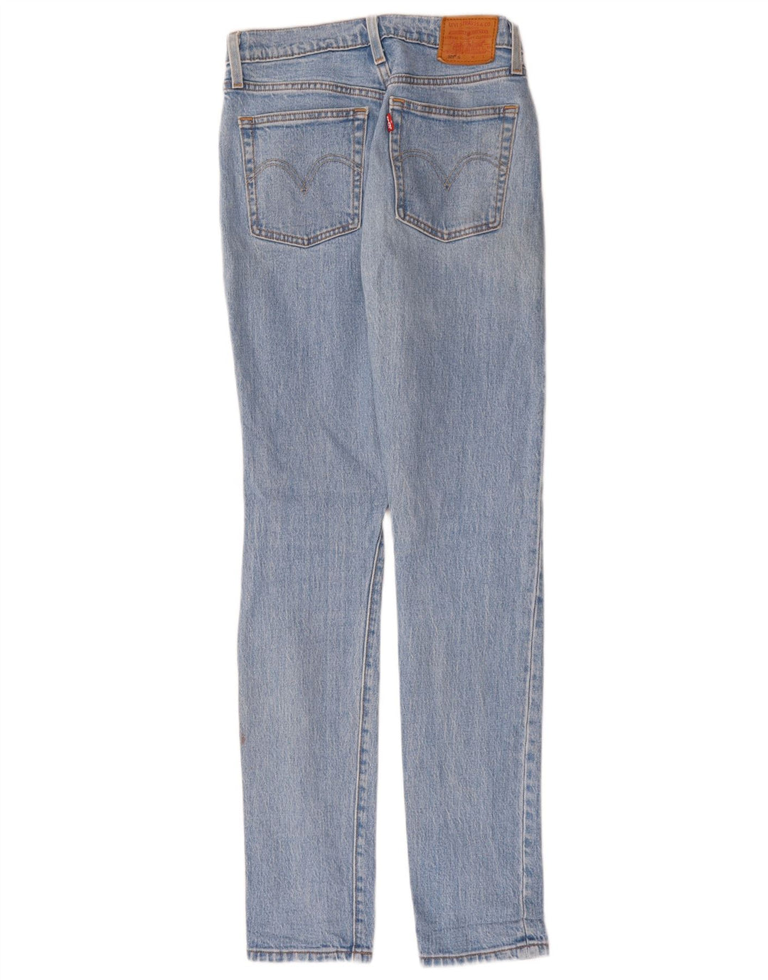 Damskie jeansy Levi's 501 Slim W25 L32 Niebieskie bawełniane