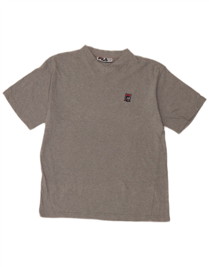 T-shirt męski Fila Top IT 46/48 Small Grey Flecked