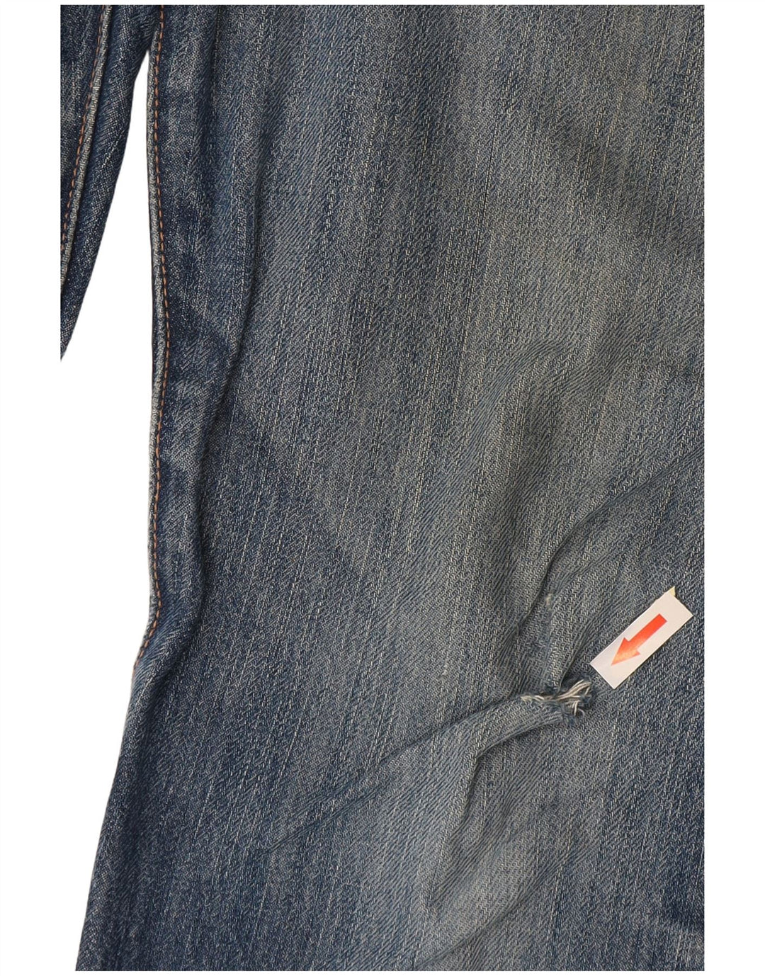 Męskie jeansy Levi's 501 Straight W32 L32 Niebieskie bawełniane