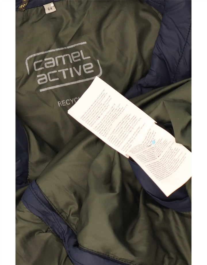 Camel Active Męska ocieplana kurtka UK 44 2XL granatowa poliester