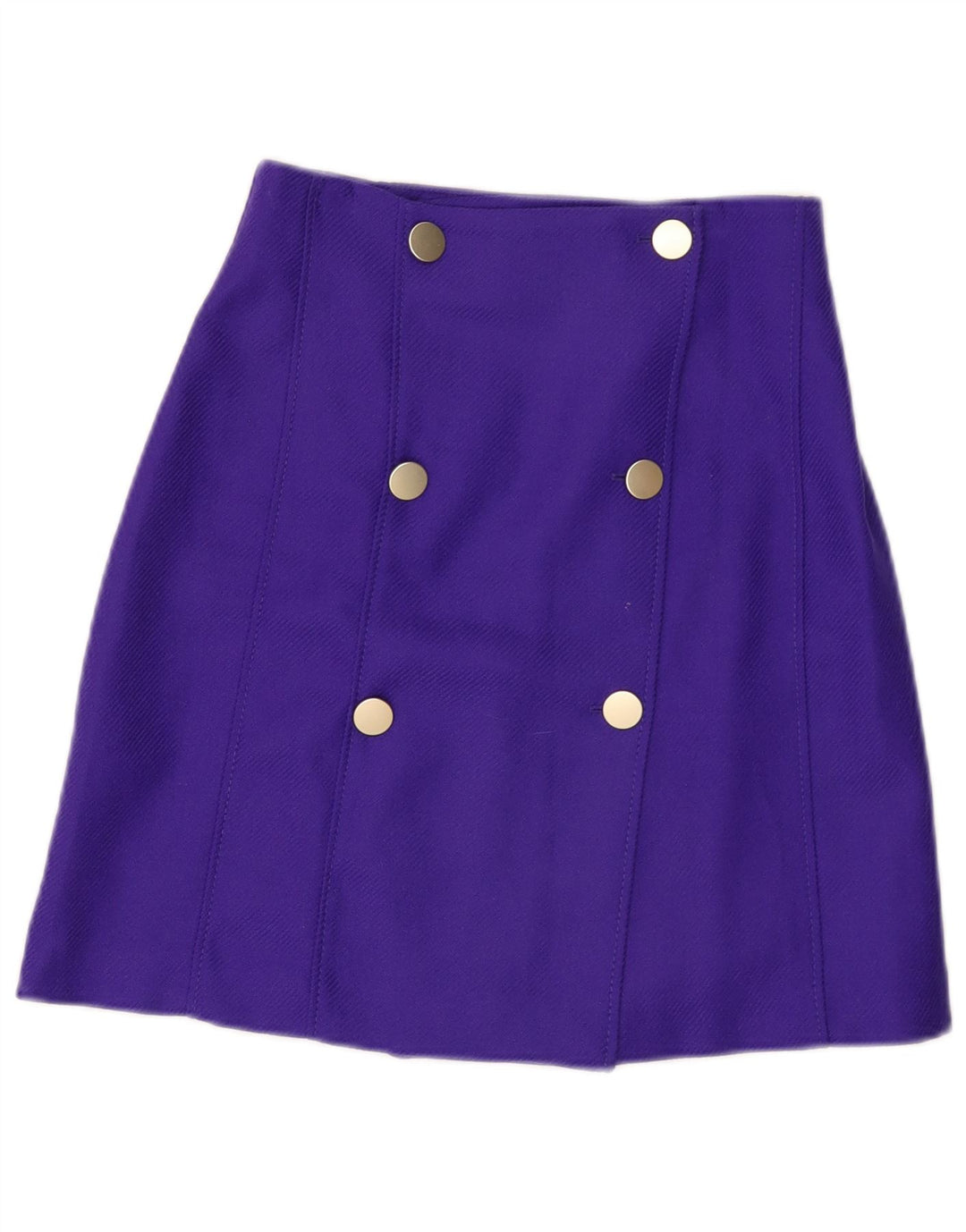 Spódnica damska Massimo Dutti o linii A EU 38 Small W28 Fioletowa wiskoza