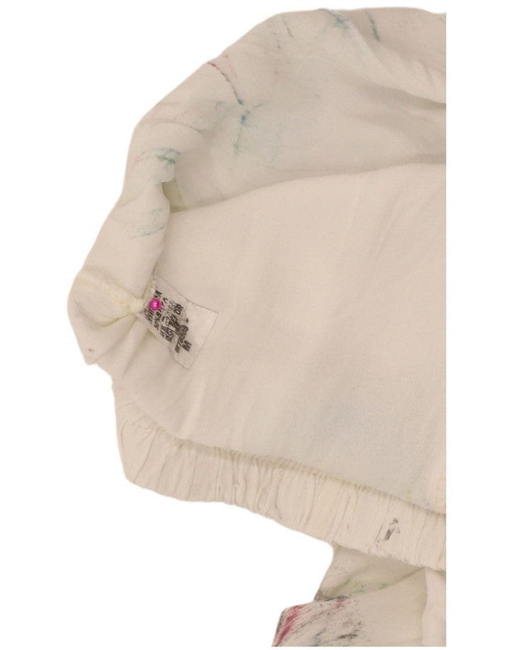Damskie spodnie haremowe w stylu vintage, średnie W28 L29, wiskoza White Tie Dye