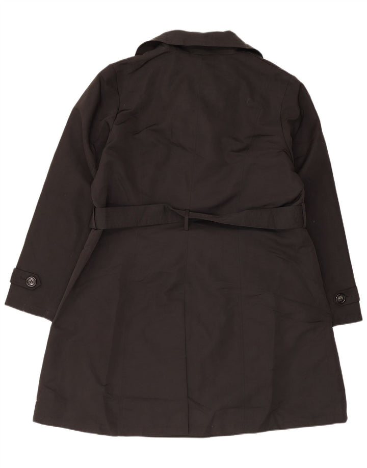 Marks & Spencer Damski trencz UK 18 XL, czarny poliester