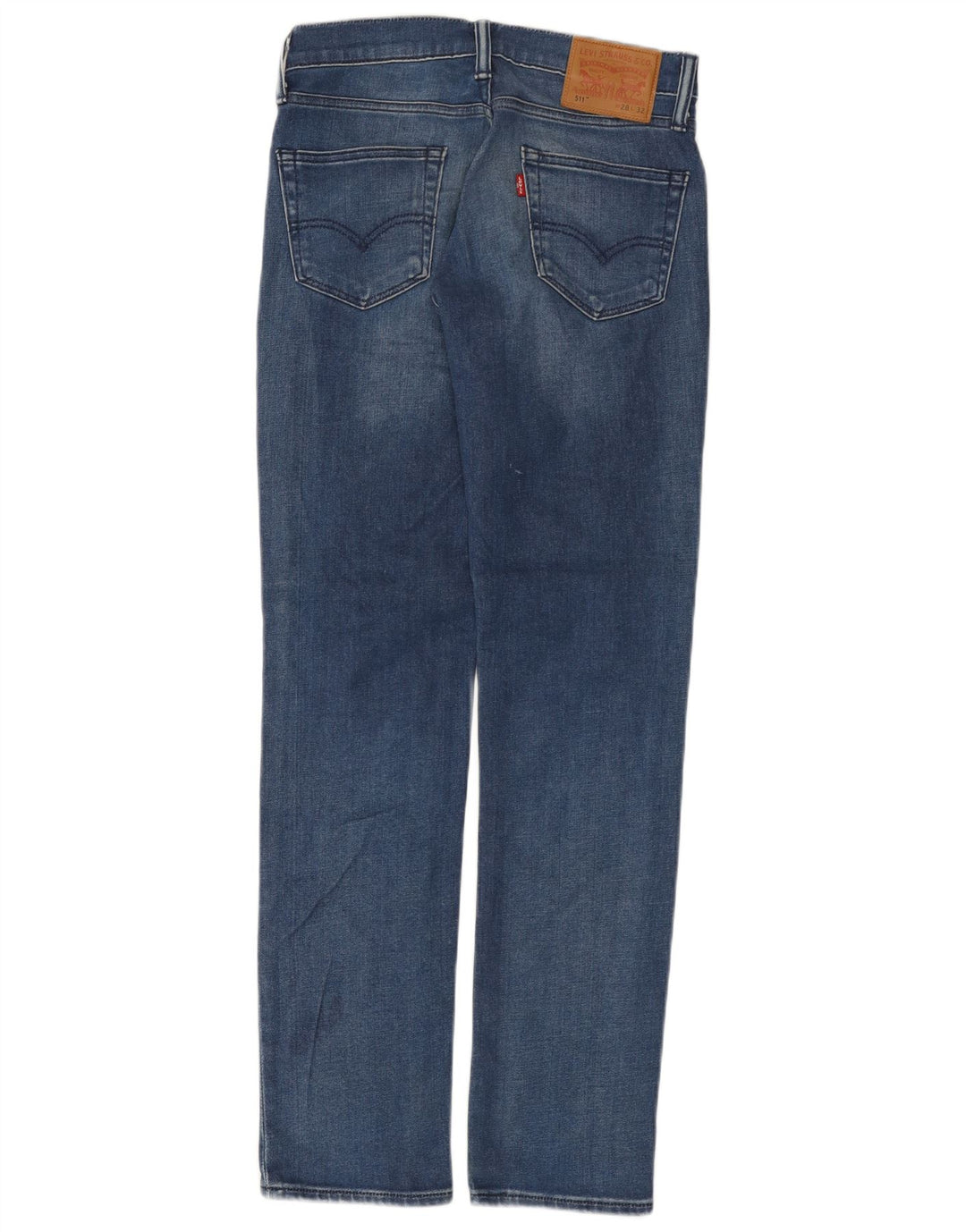 Damskie jeansy LEVI'S 511 Slim W28 L32 Niebieska bawełna