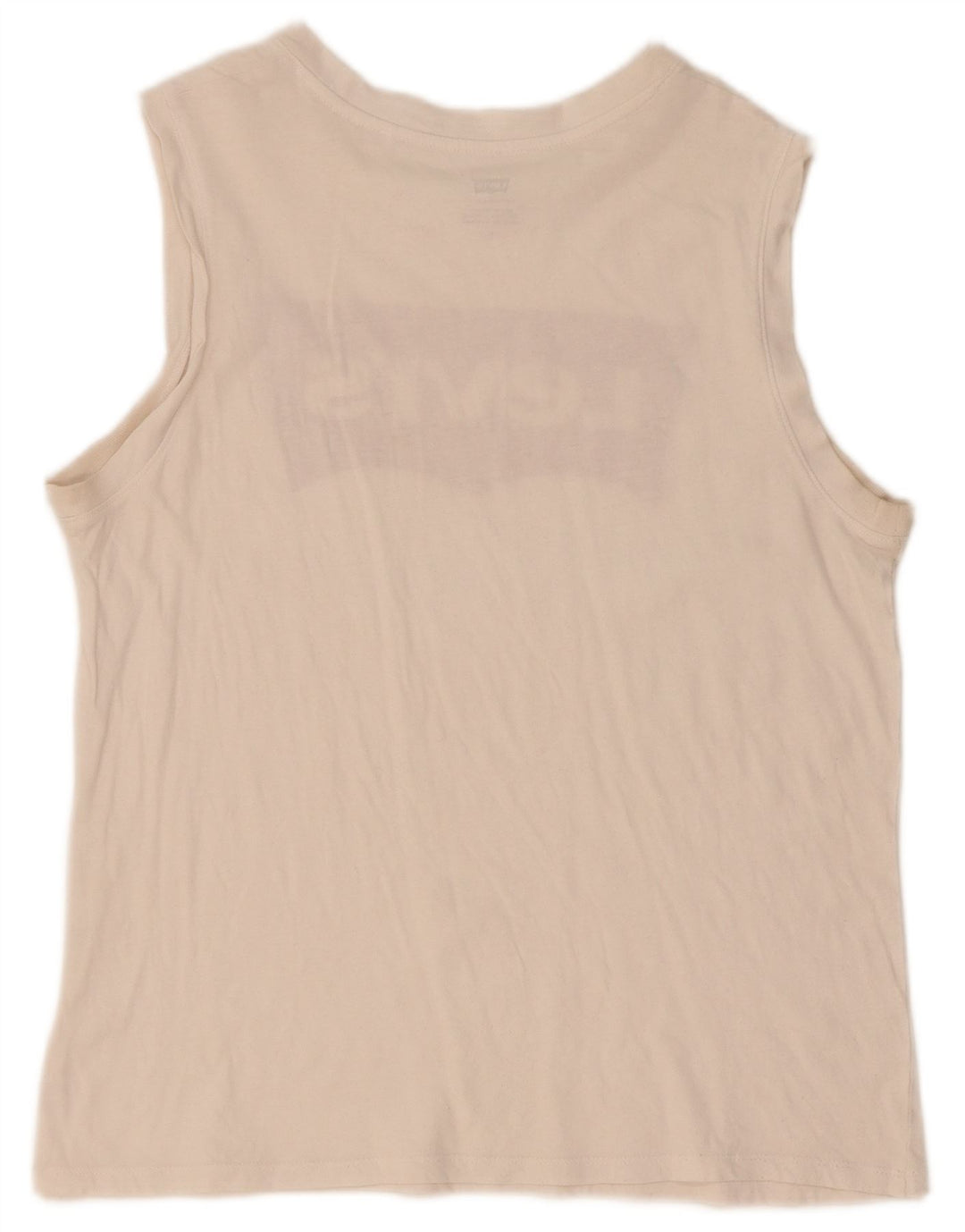 Damska kamizelka z grafiką Levi's Top UK 14 Medium Off White