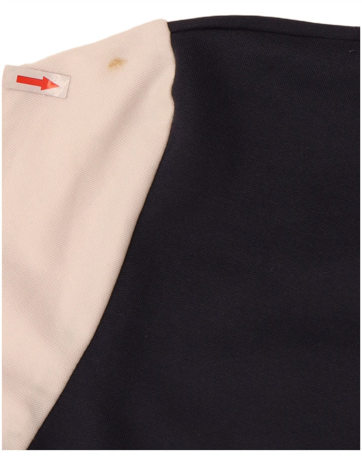 Męska kurtka Jack & Jones Graphic Varsity UK 40, duża granatowa, z blokami kolorów