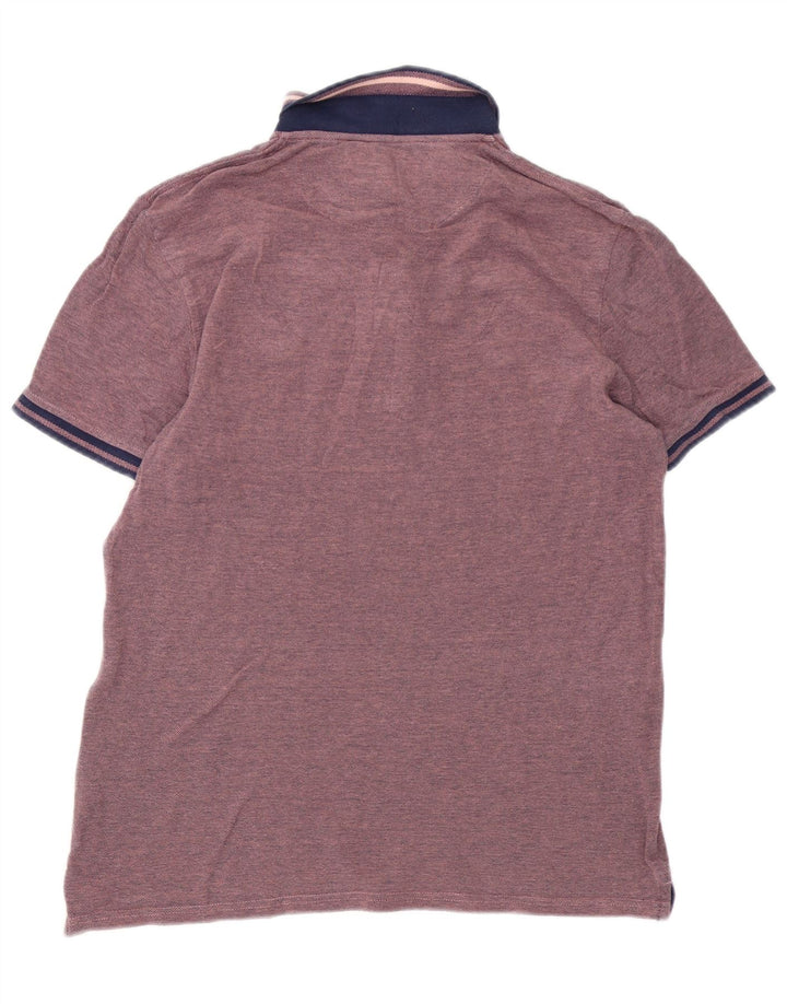 Męska koszulka polo Lyle & Scott, duża, różowa, bawełniana