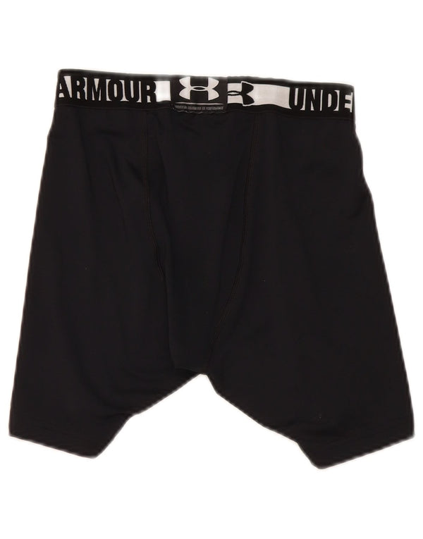 Męskie spodenki sportowe Under Armour Heat Gear Graphic, średnie czarne