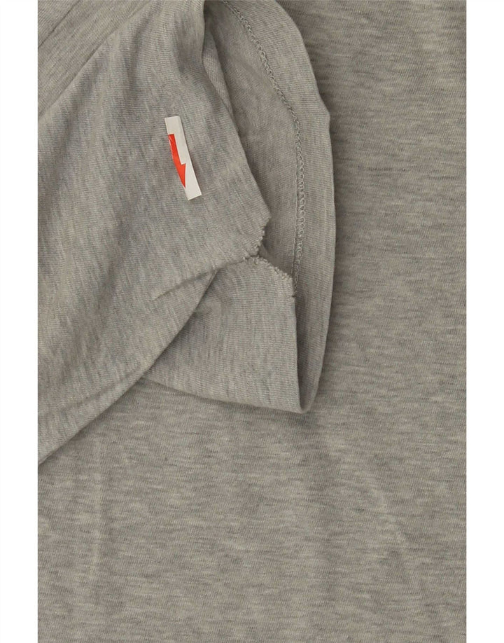 Męska koszulka Levi's Top, średnia, szara, bawełniana nakrapiana