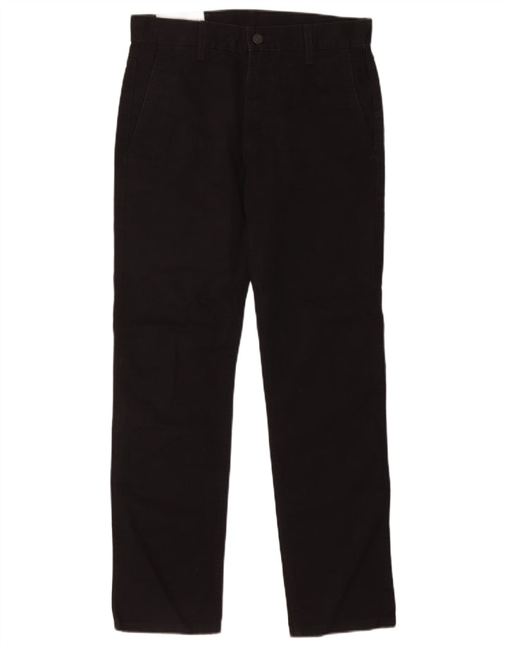 Męskie spodnie typu slim chino Levi's W29 L30 Czarna bawełna