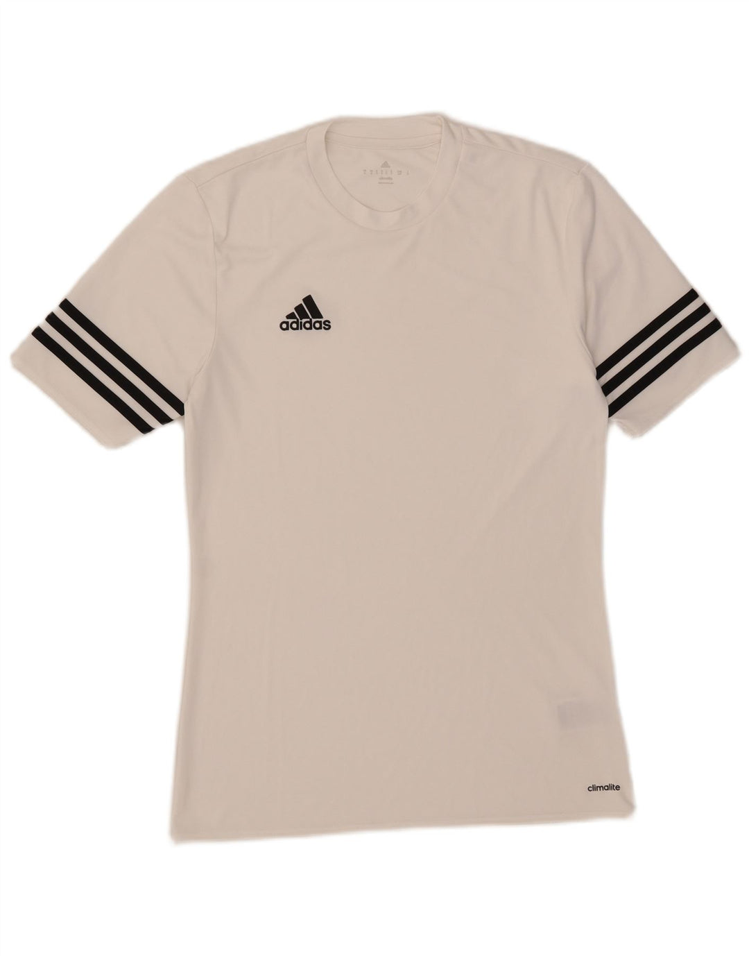Adidas Męska koszulka Climalite Top, mała, biała, z poliestru