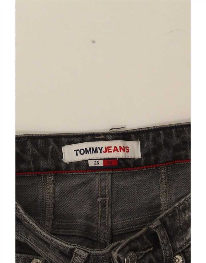 Damskie jeansy zwężane Tommy Hilfiger W26 L25 szare