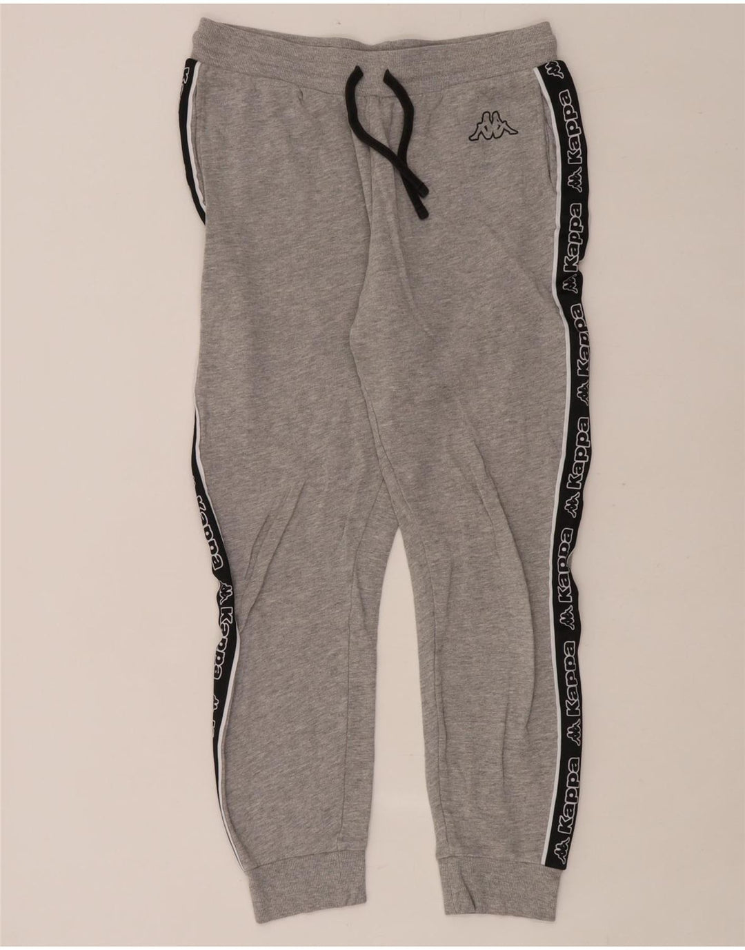 Męskie spodnie dresowe KAPPA Tezenis Joggers w kolorze średnioszarym
