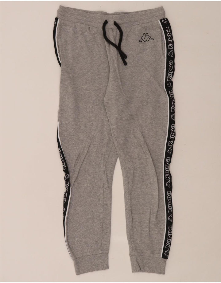 Męskie spodnie dresowe KAPPA Tezenis Joggers w kolorze średnioszarym