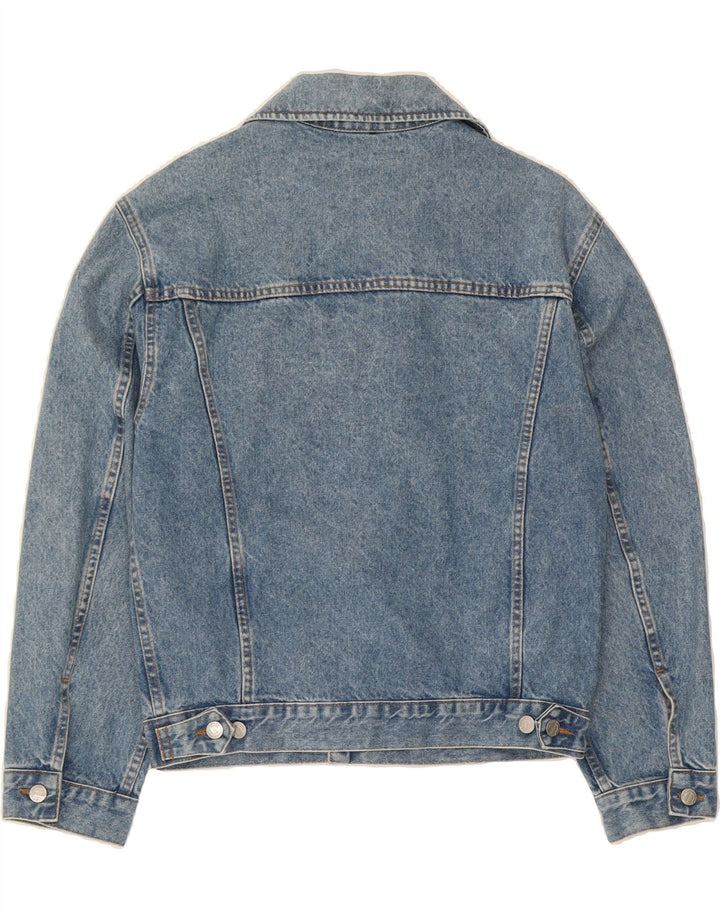 VINTAGE Mens Denim Jacket UK 34 XS Blue Cotton Vintage Vintage and Second-Hand Vintage from Messina Hembry 