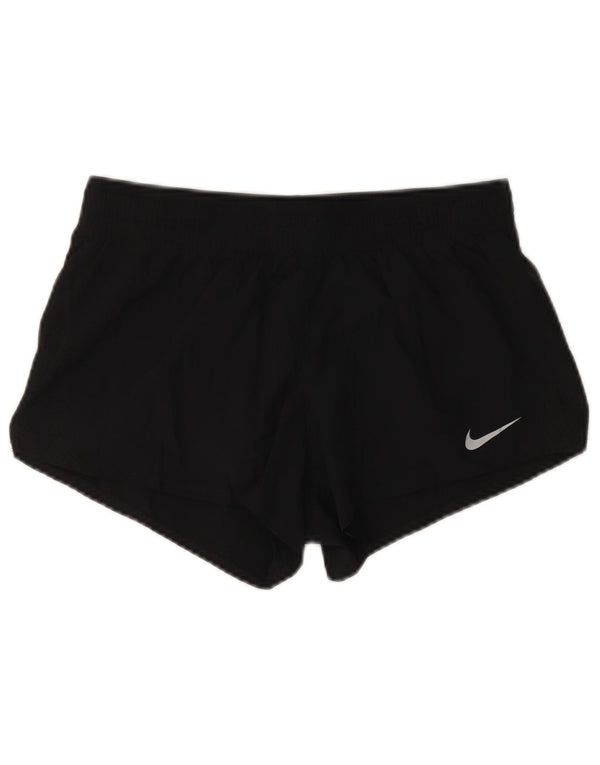 Damskie spodenki sportowe NIKE Dri Fit UK 12, średni czarny poliester