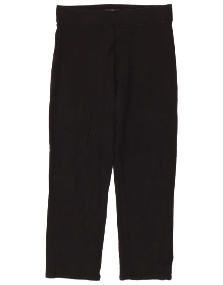 Legginsy damskie Marks & Spencer UK 12, średnie, czarne, bawełniane