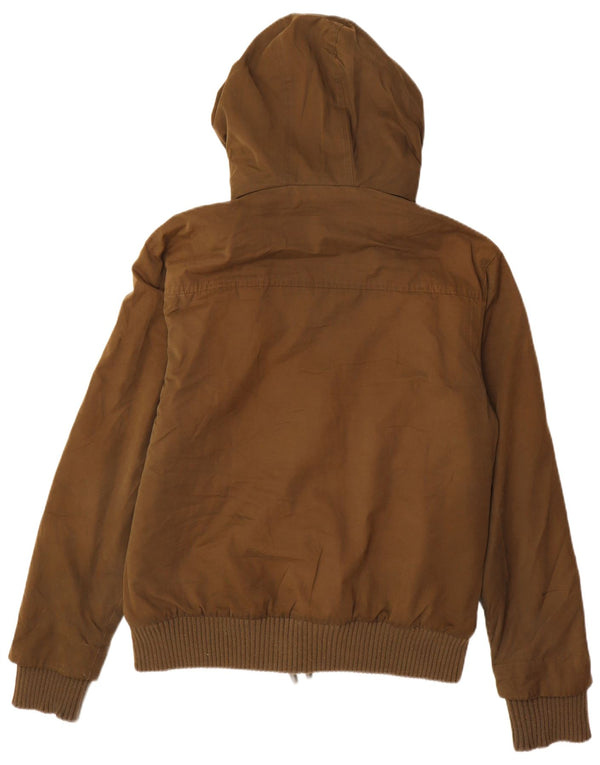 Męska kurtka wiatrówka z kapturem Superdry Windbomber UK 44 2XL Khaki