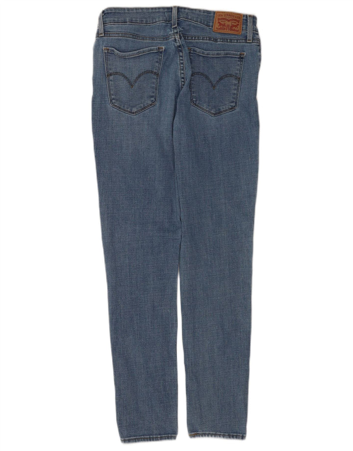 Damskie jeansy Levi's 711 Skinny W29 L29 Niebieskie bawełniane