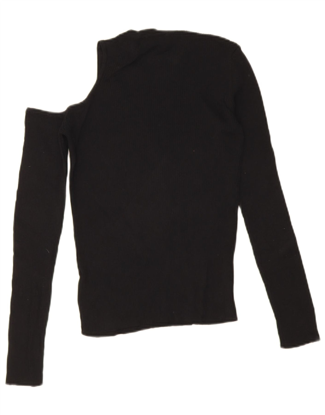 Damski top na jedno ramię Zara UK 12, średni czarny