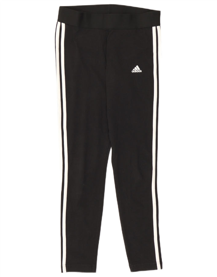 Legginsy damskie Adidas UK 12/14 Średnia czarna bawełna