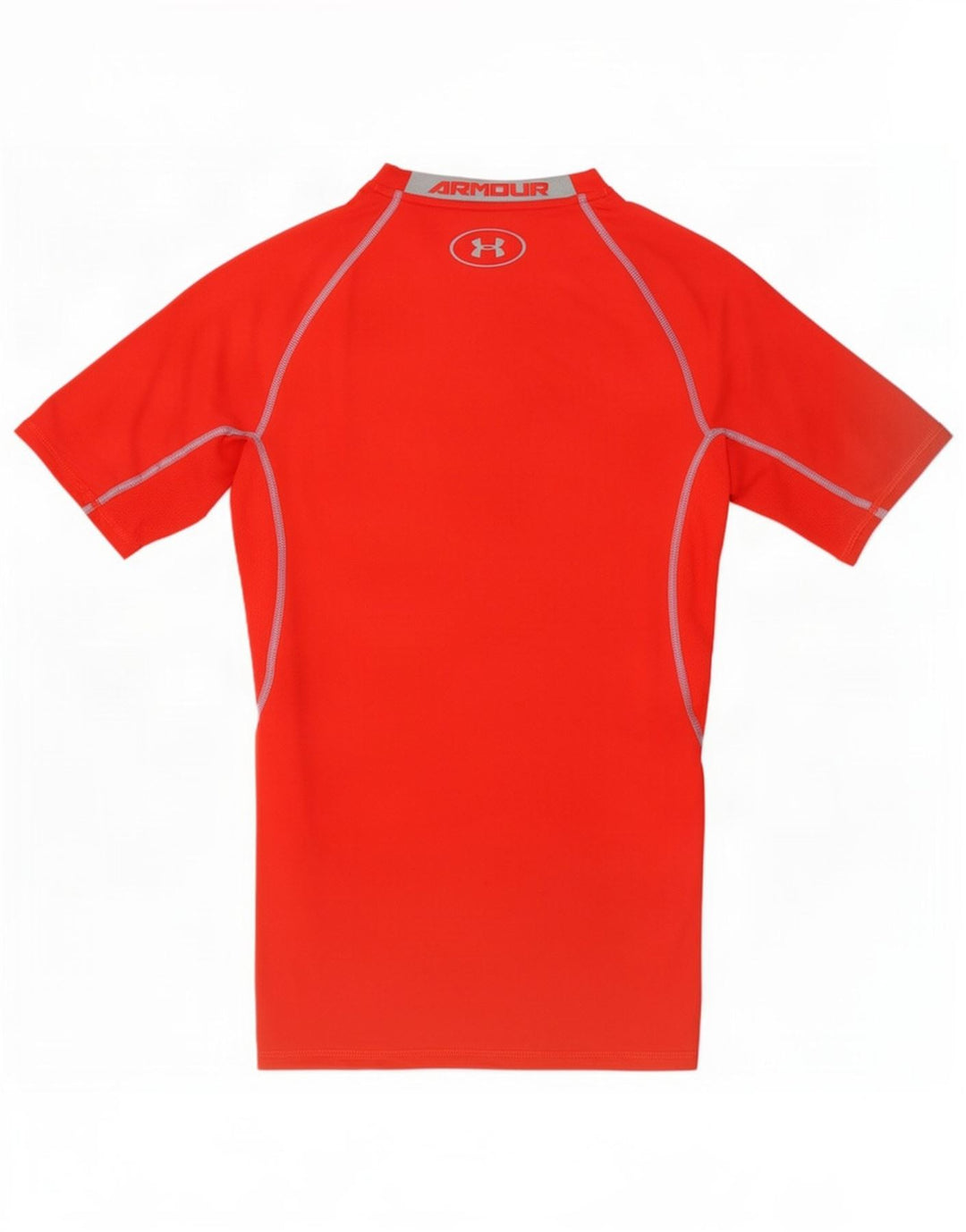 Męski t-shirt kompresyjny Under Armour, mały, czerwony