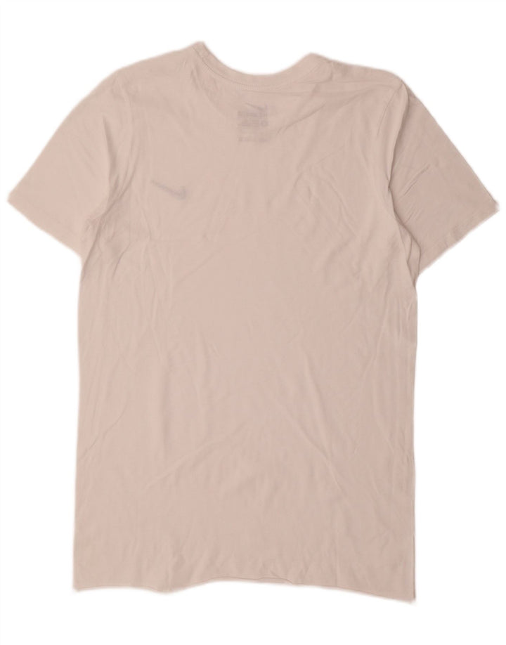 Męski T-shirt Nike o kroju sportowym, mały, biały