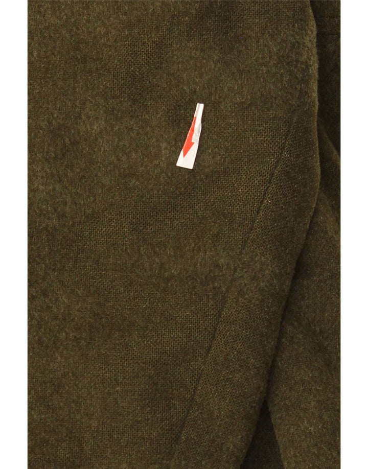 Płaszcz męski De Luxe Himalaya UK 38, średnia wełna khaki