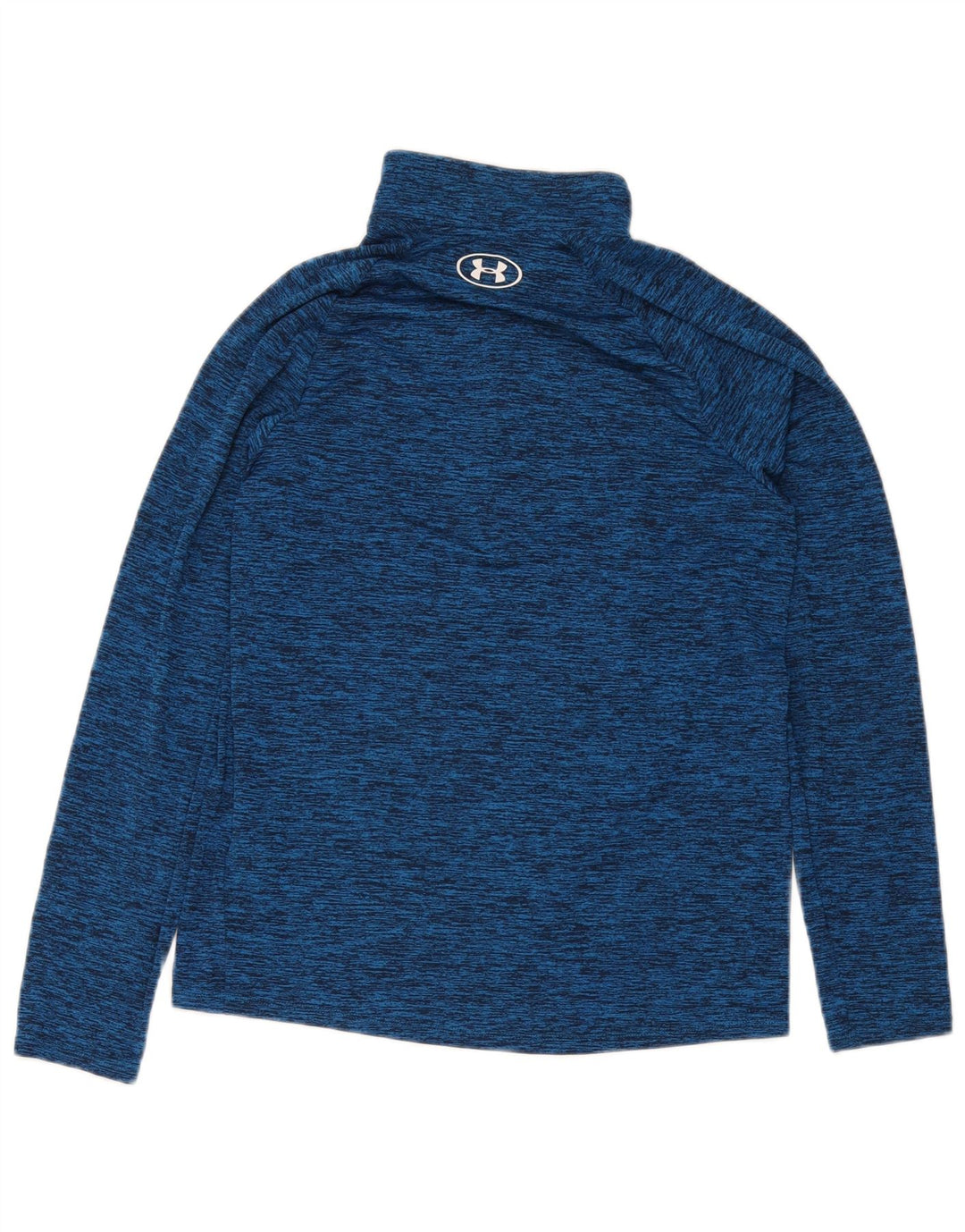 Męski dres z zamkiem błyskawicznym Under Armour, mały, niebieski nakrapiany
