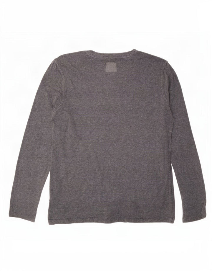 Męski top Levi's z długim rękawem, średnioszary, bawełniany