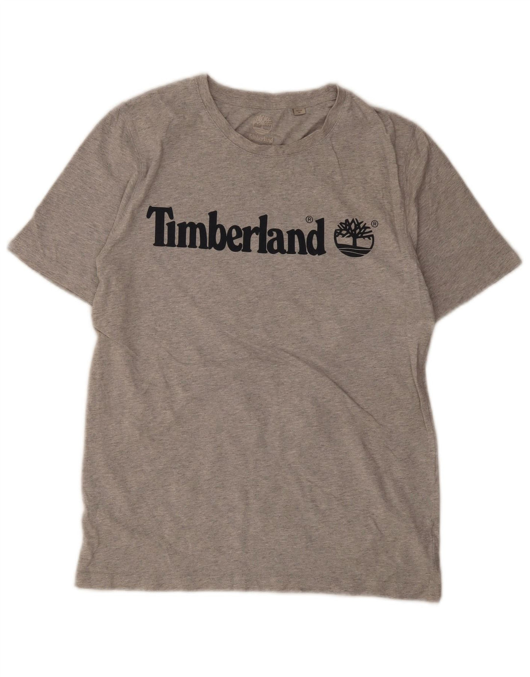 Chłopięca koszulka z grafiką Timberland, 15-16 lat, średnia szara bawełna