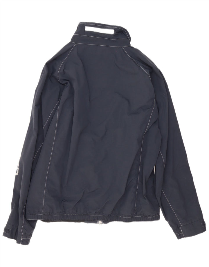 Męska kurtka przeciwdeszczowa Slam Graphic UK 44 2XL Granatowy nylon