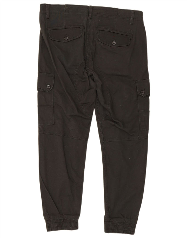 Męskie spodnie cargo Jack & Jones Joggers W34 L30 Czarne