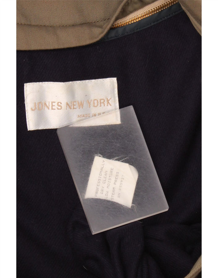 JONES NEW YORK Damski trencz UK 14, duży khaki
