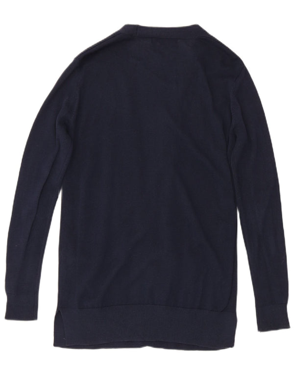 Sweter damski Marks & Spencer Longline Cardigan UK 10, mały, granatowy