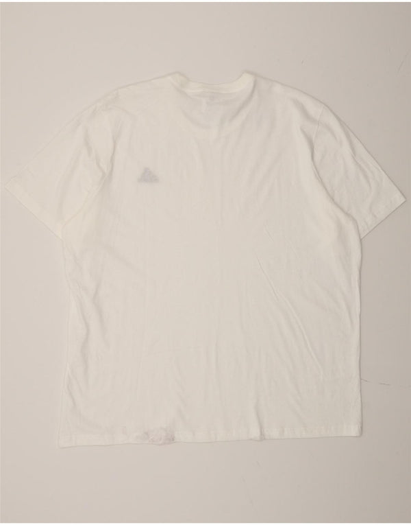 Adidas Męska koszulka Top 2XL Biała bawełna