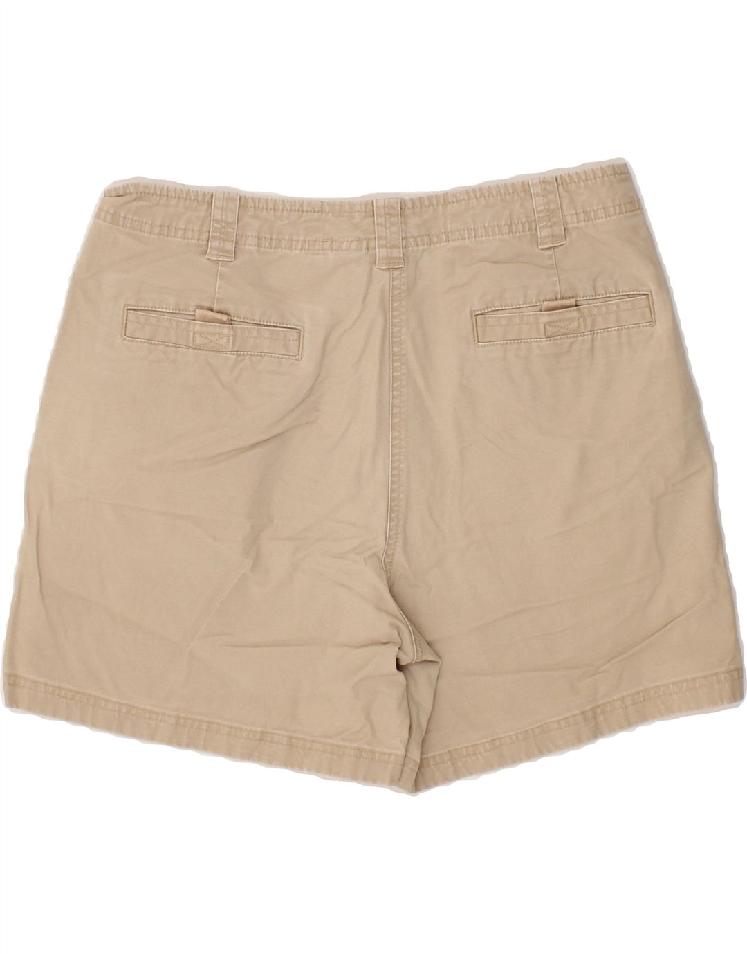 L.L.BEAN Womens Cargo Shorts US 12 Large W32  Beige Cotton Vintage L.L.Bean and Second-Hand L.L.Bean from Messina Hembry 