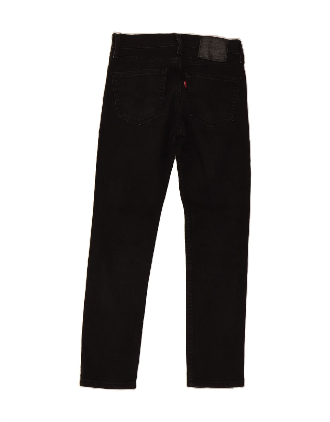 LEVI'S Womens 511 Slim Jeans W29 L30 Black Cotton Vintage Levi's and Second-Hand Levi's from Messina Hembry 