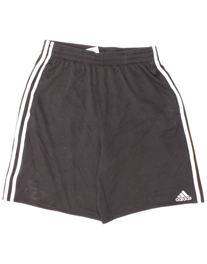 Chłopięce spodenki sportowe Adidas 13-14 lat, duże, czarne, poliestrowe