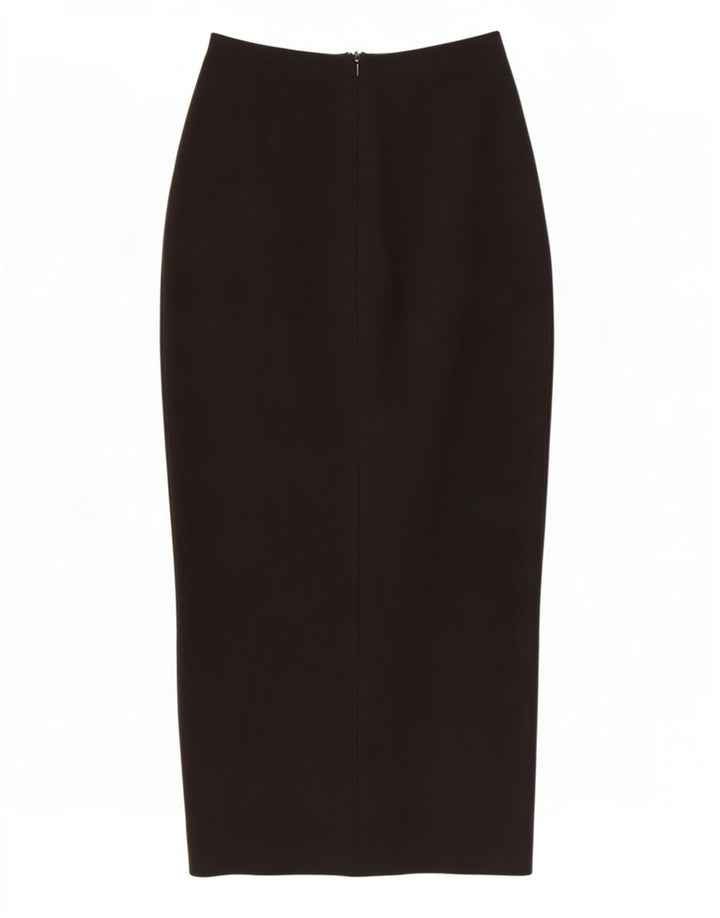 Spódnica damska Zara Maxi średnia W28 czarna bawełna