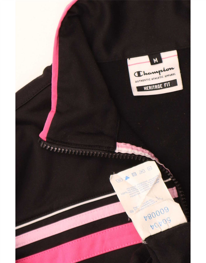 Kurtka damska Champion Heritage Fit Tracksuit Top UK 14 Medium Black